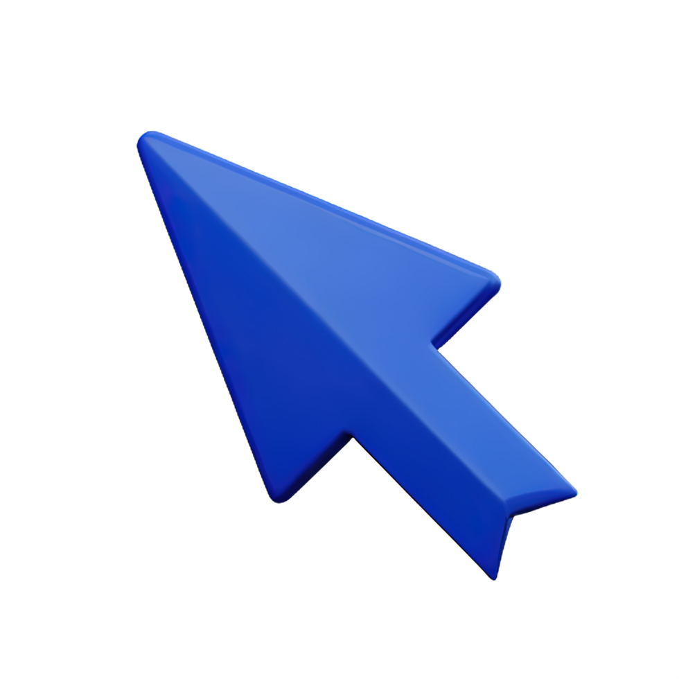 Cursor 3d element png