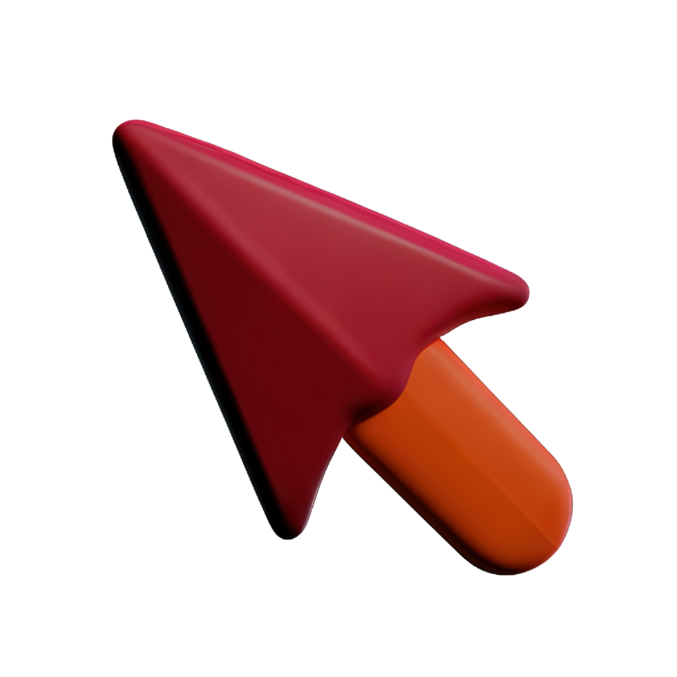 Cursor 3d element png