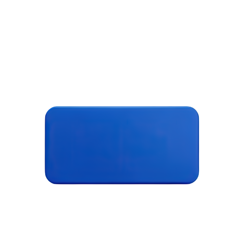rectangle Button 3d element png