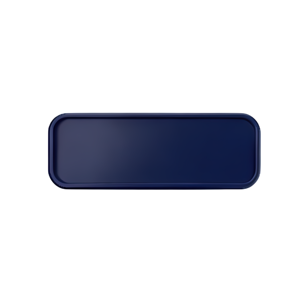 rectangle Button 3d element png