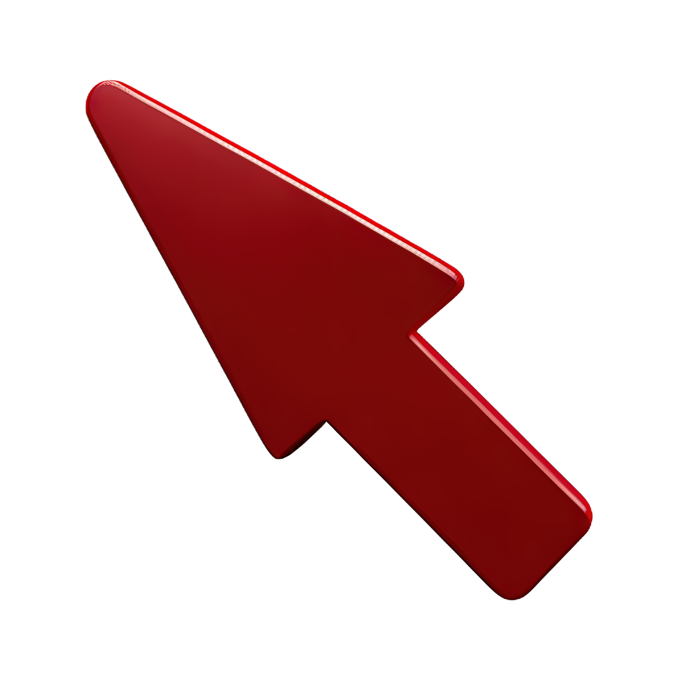 Cursor 3d element png