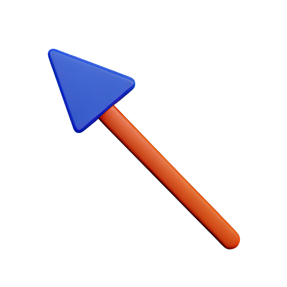 Cursor 3d element png