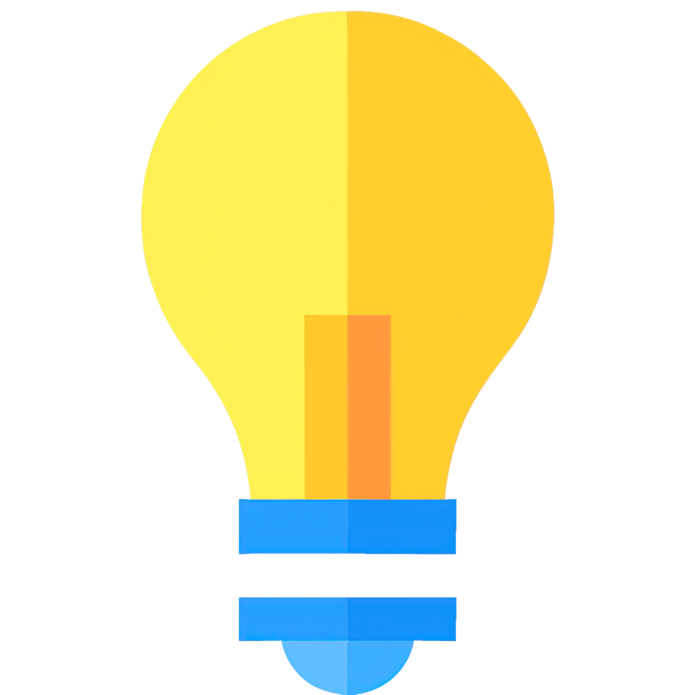 Bulb light icon png