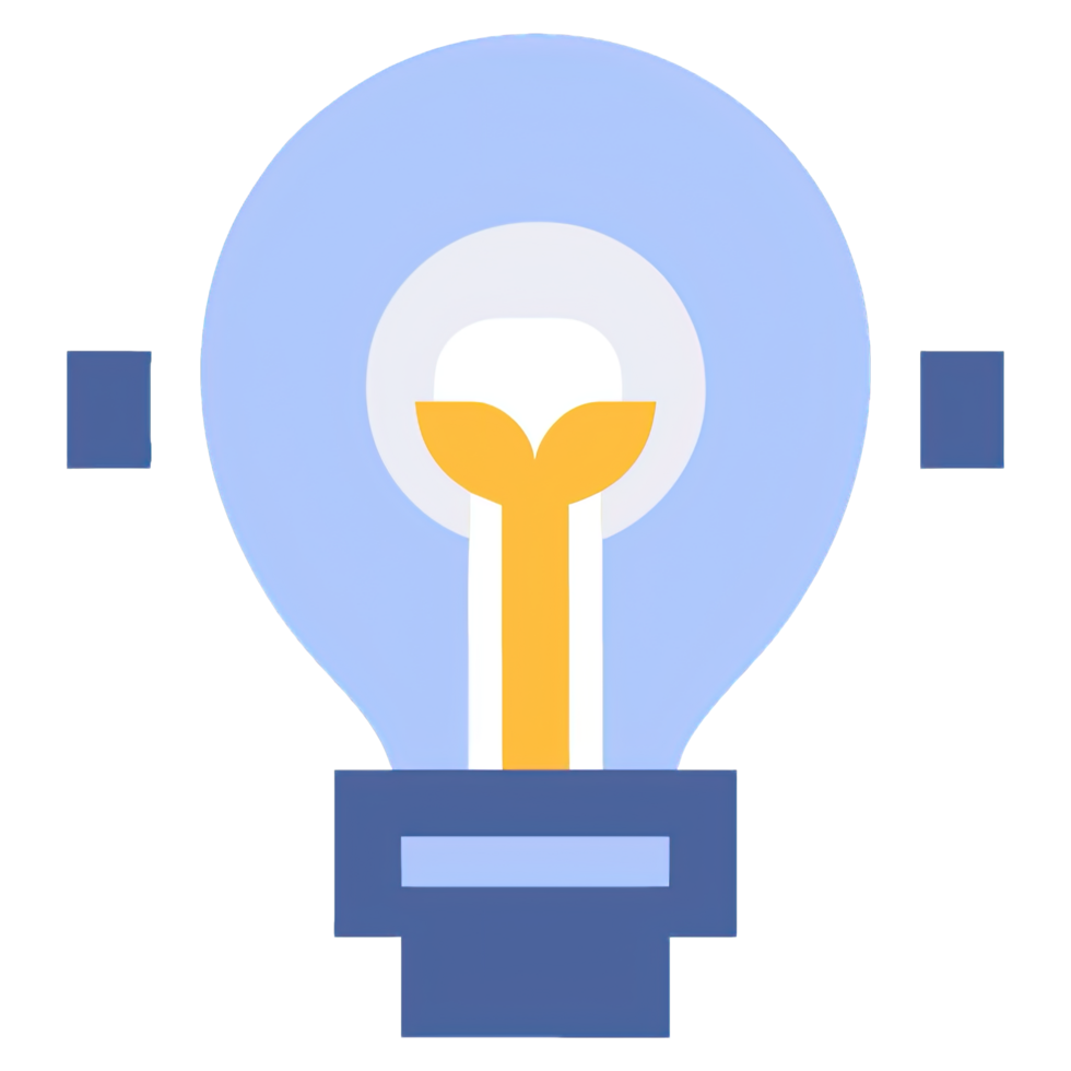 Bulb light icon png