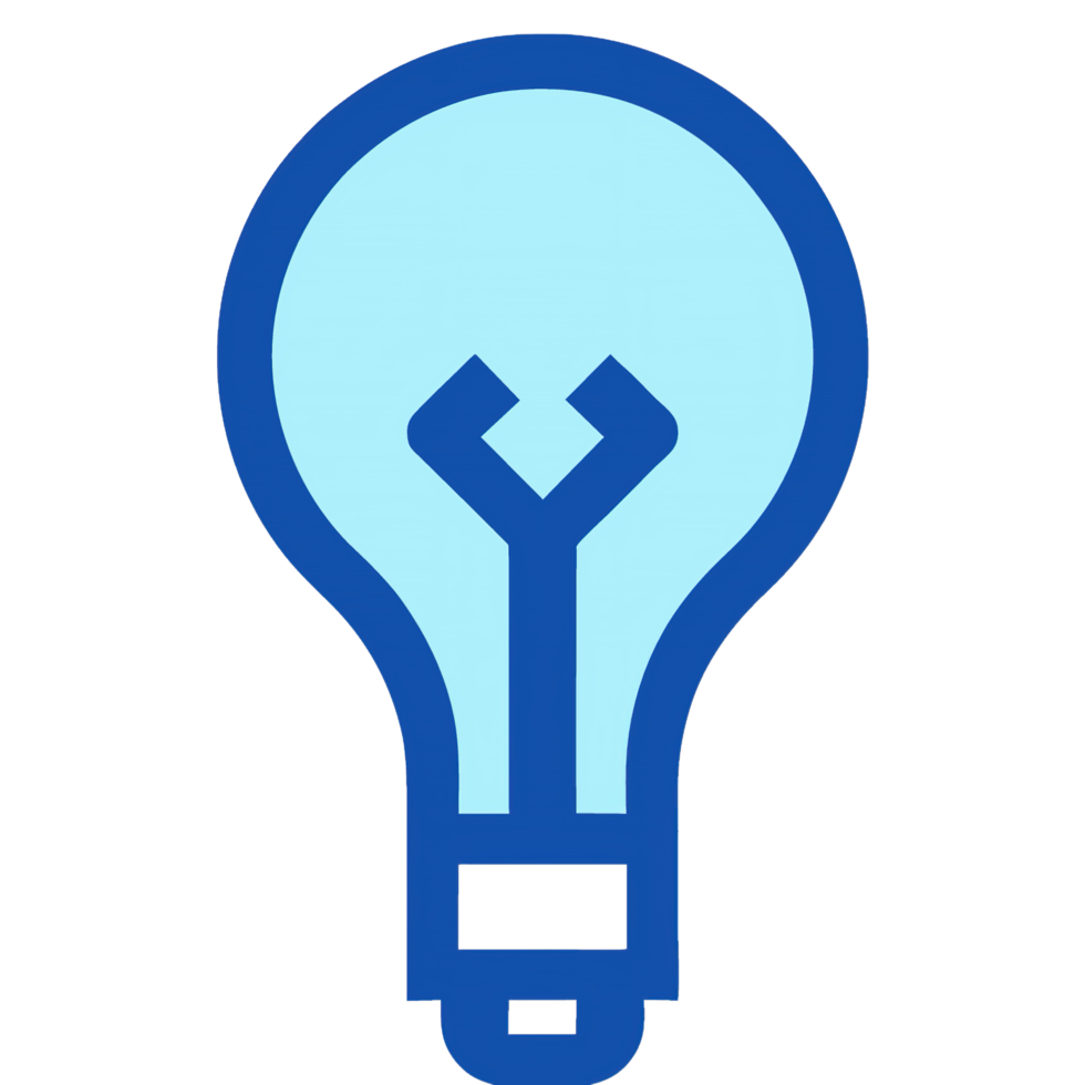 Bulb light icon png