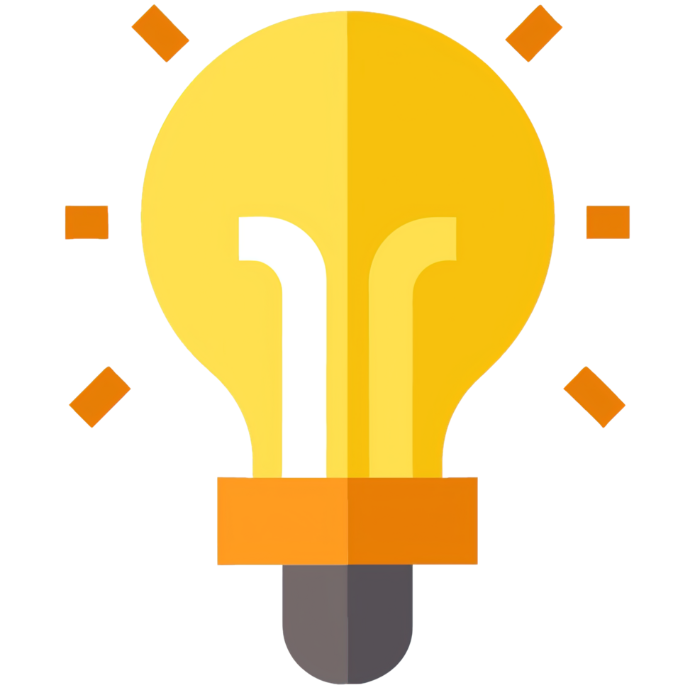 Bulb light icon png