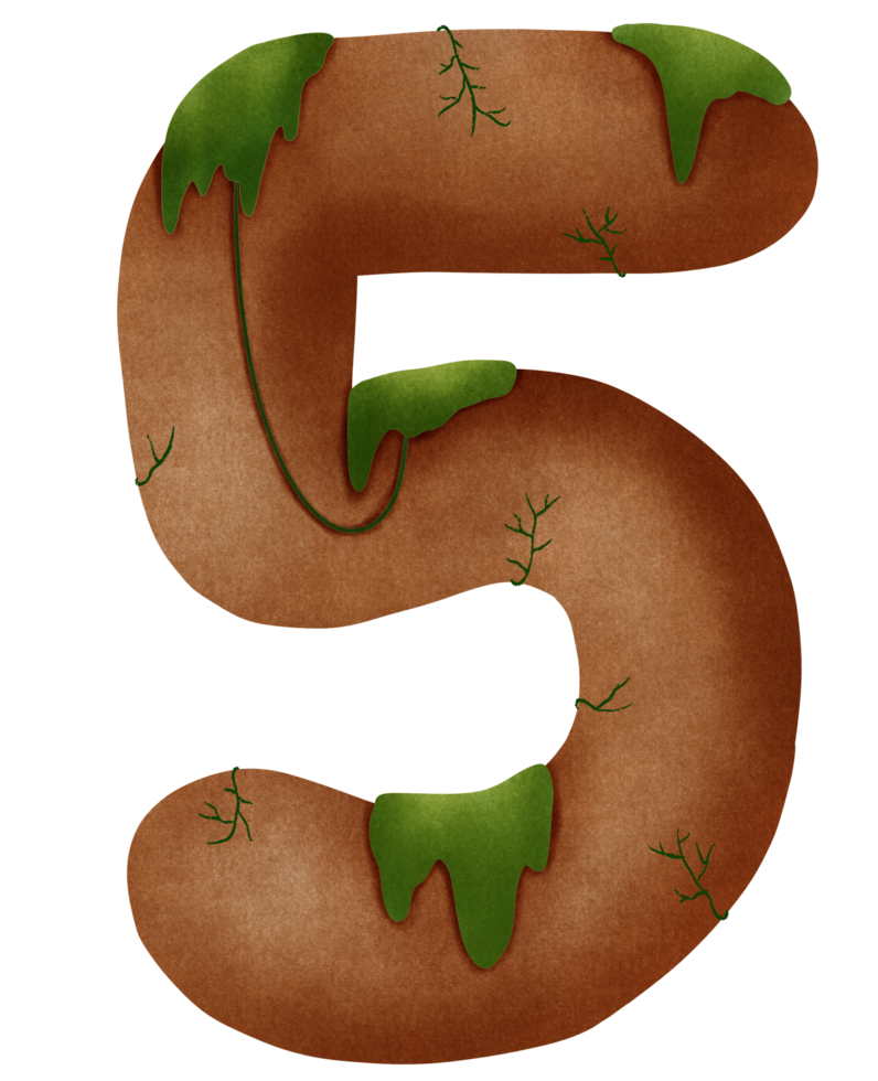 Rocky mountain number 5 five letter png