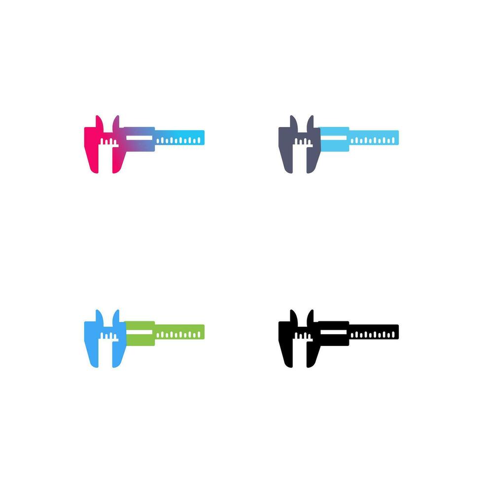 Calipers Vector Icon
