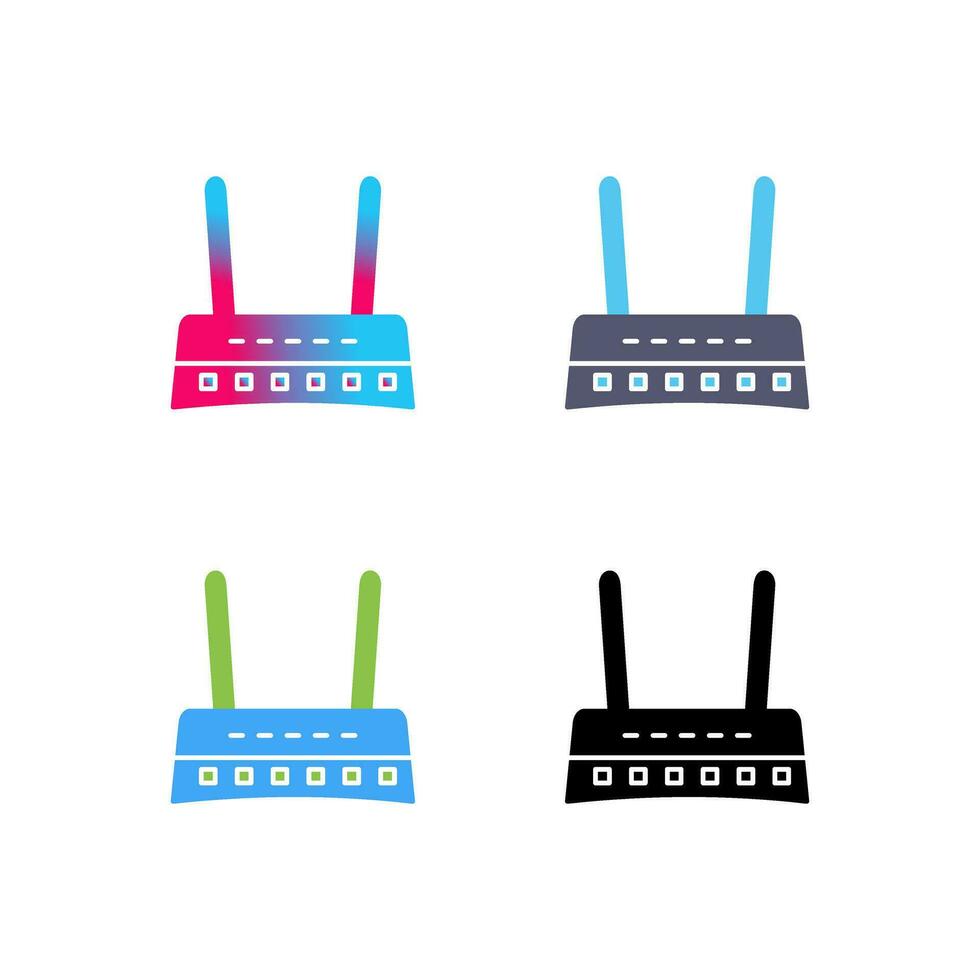 Router Vector Icon