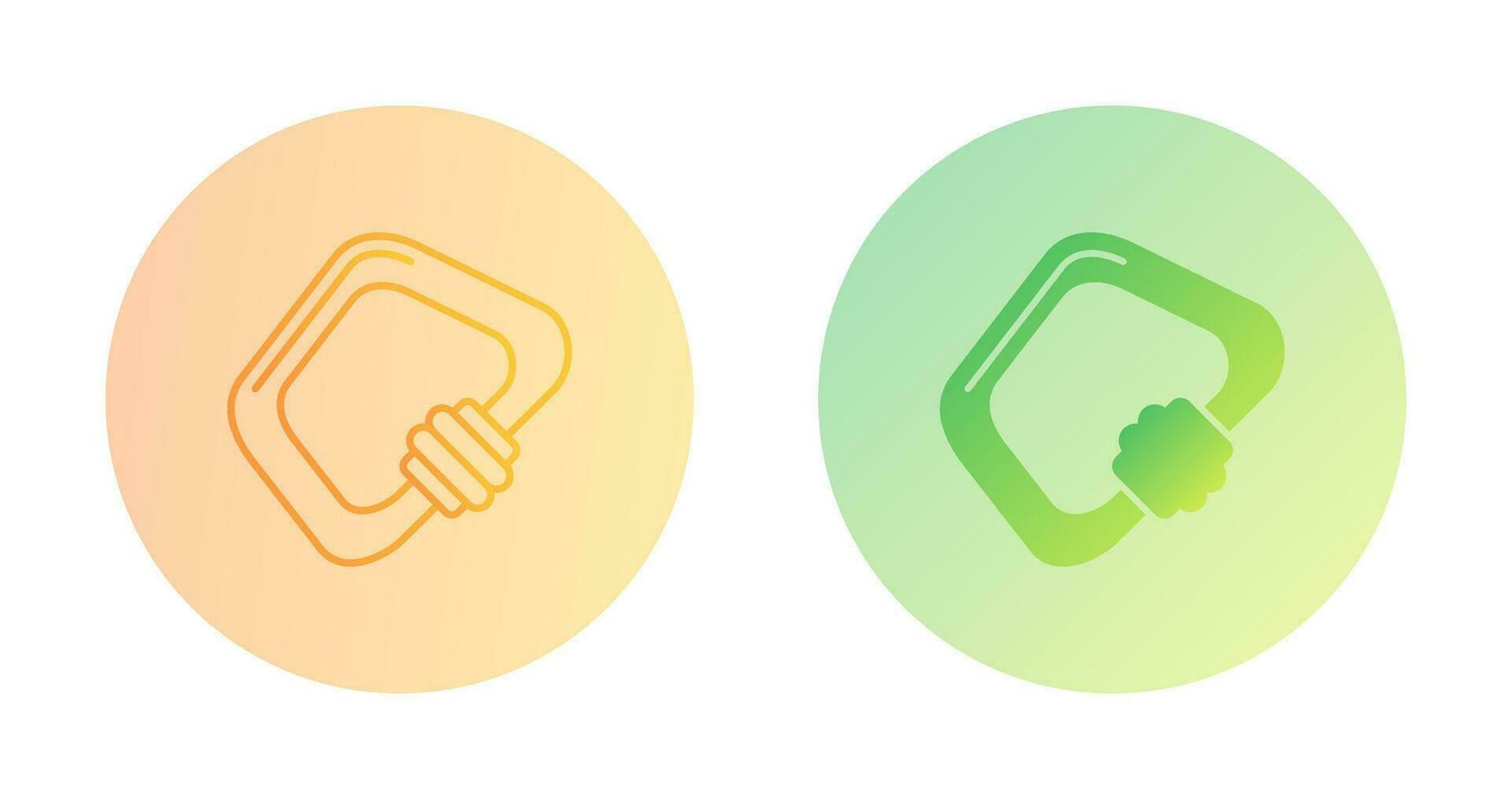Carabiner Vector Icon