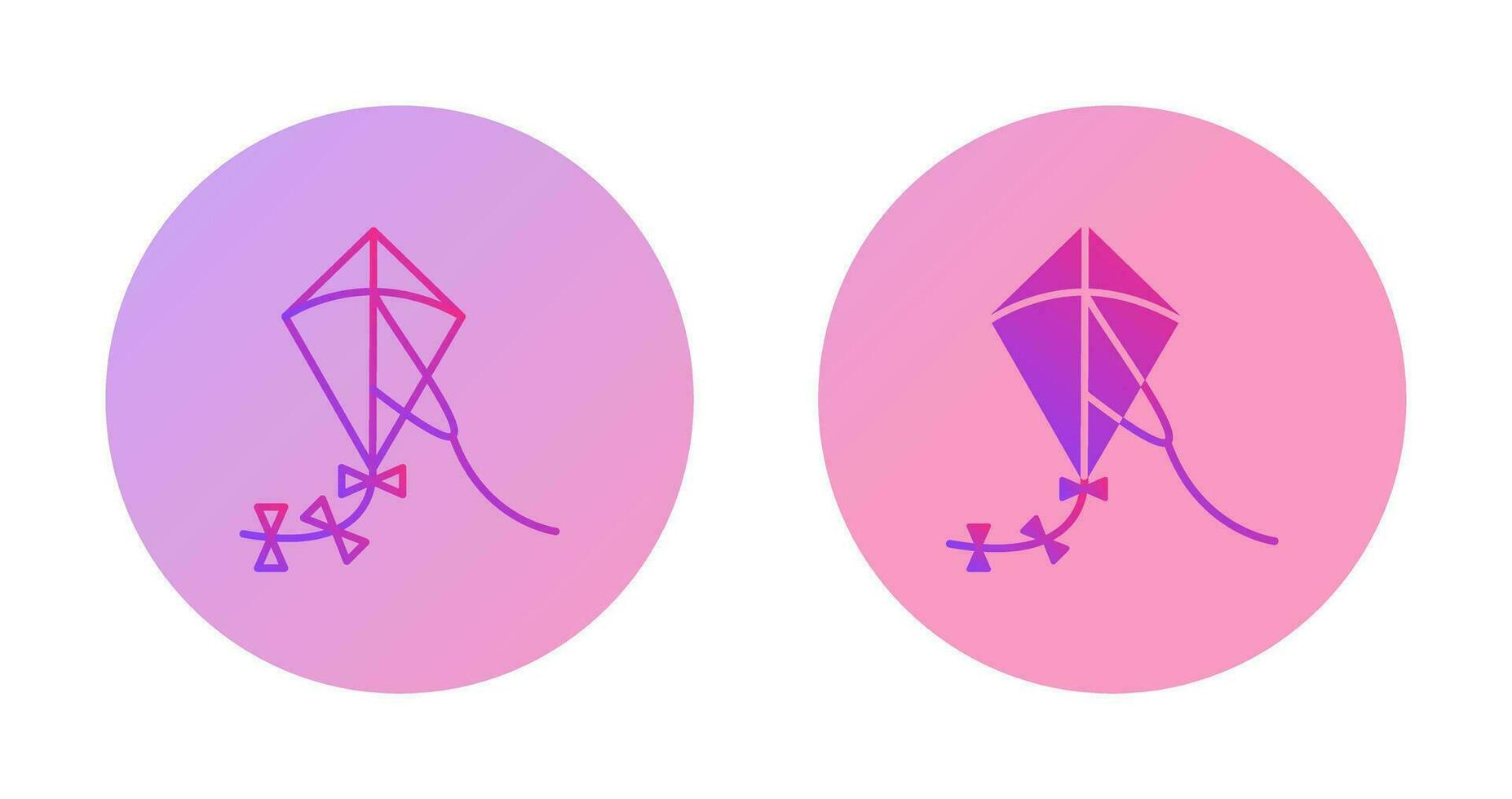 Kite Vector Icon