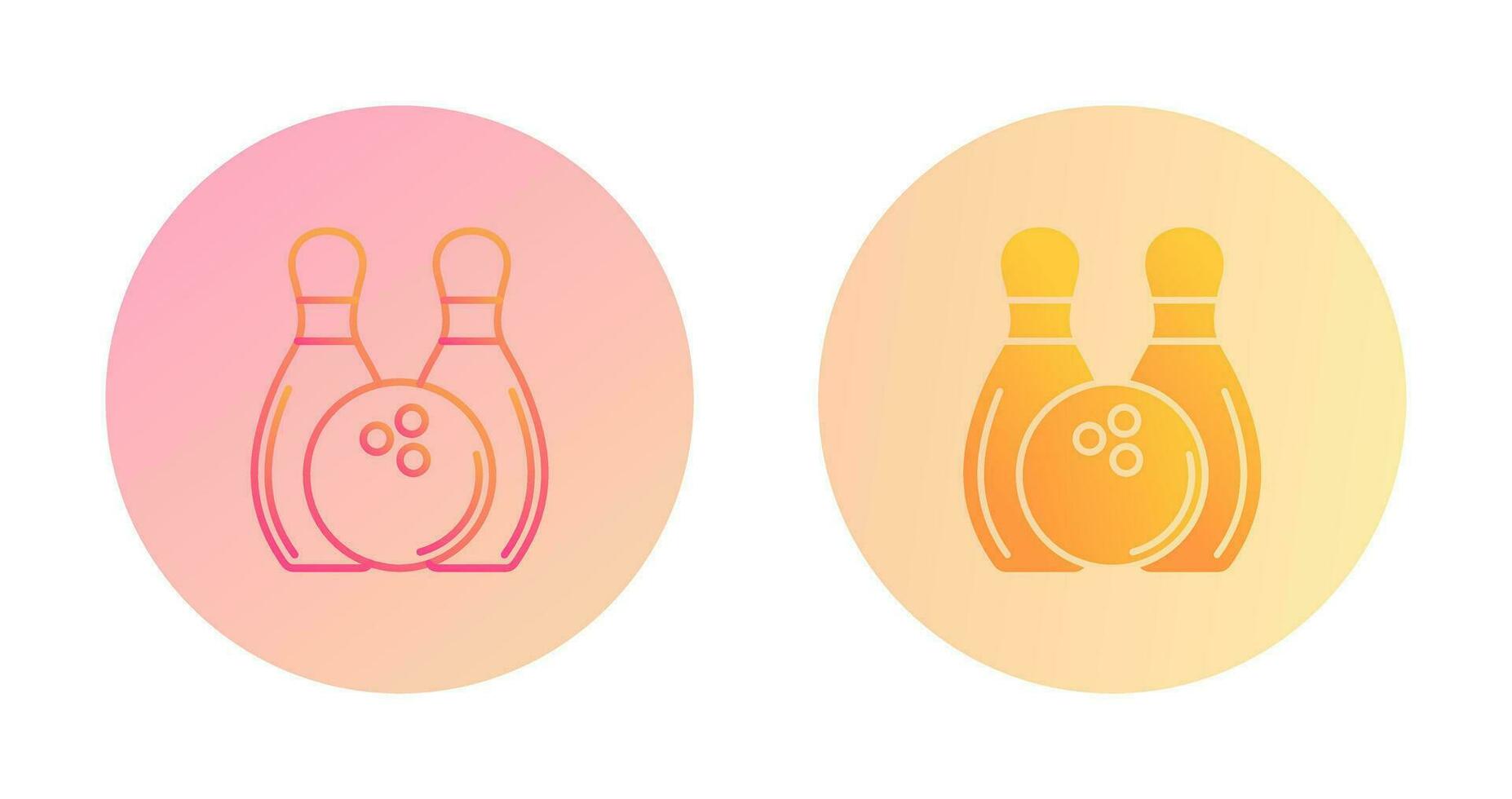 Bowling Vector Icon