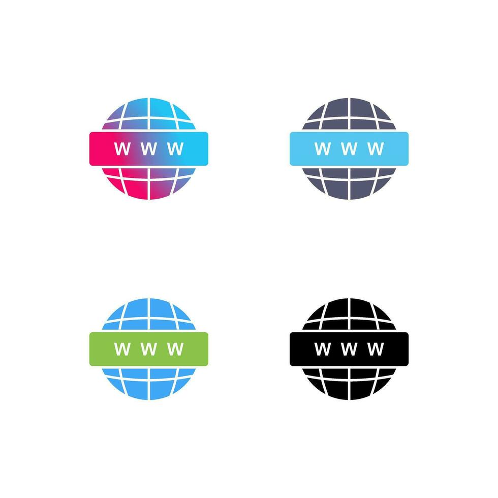 World Wide Web Vector Icon