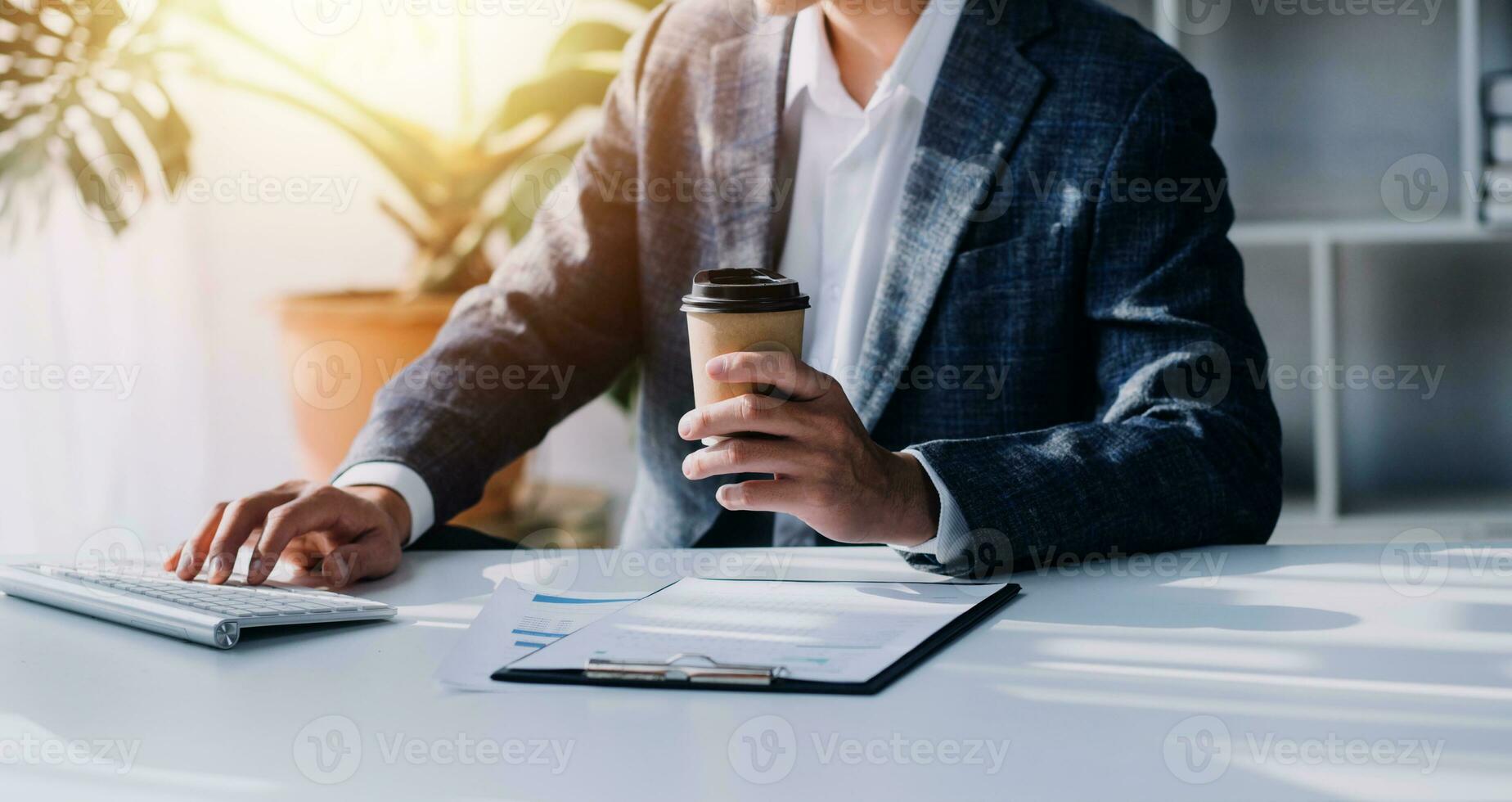 Business Documents, Auditor businesswoman checking searching document legal prepare paperwork or report for analysis TAX time,accountant Documents data contract partner deal in workplace office photo