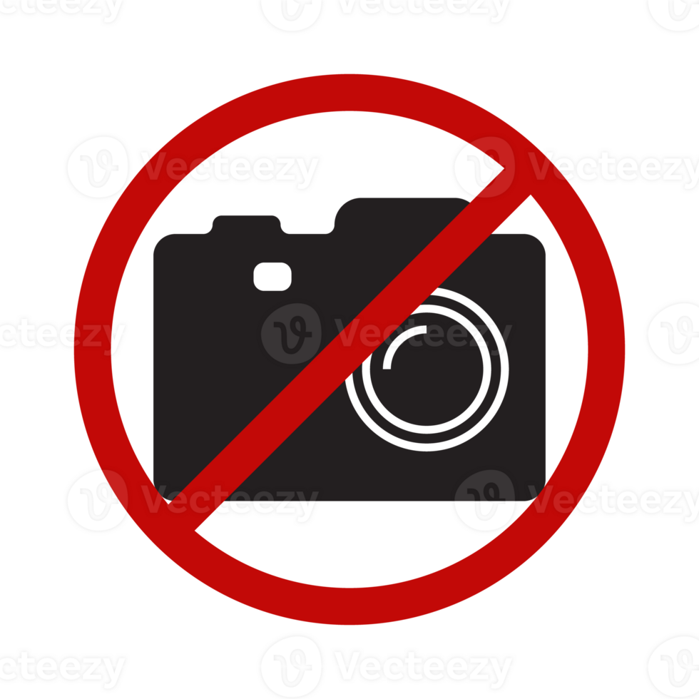Prohibition No Photo Sign, No Photographing Prohibition Sign Symbol, No Video, No photography Icon, Do Not Take Photo Sign, Camera Icon With Red Circle, Prohibited Logo Pictogram png