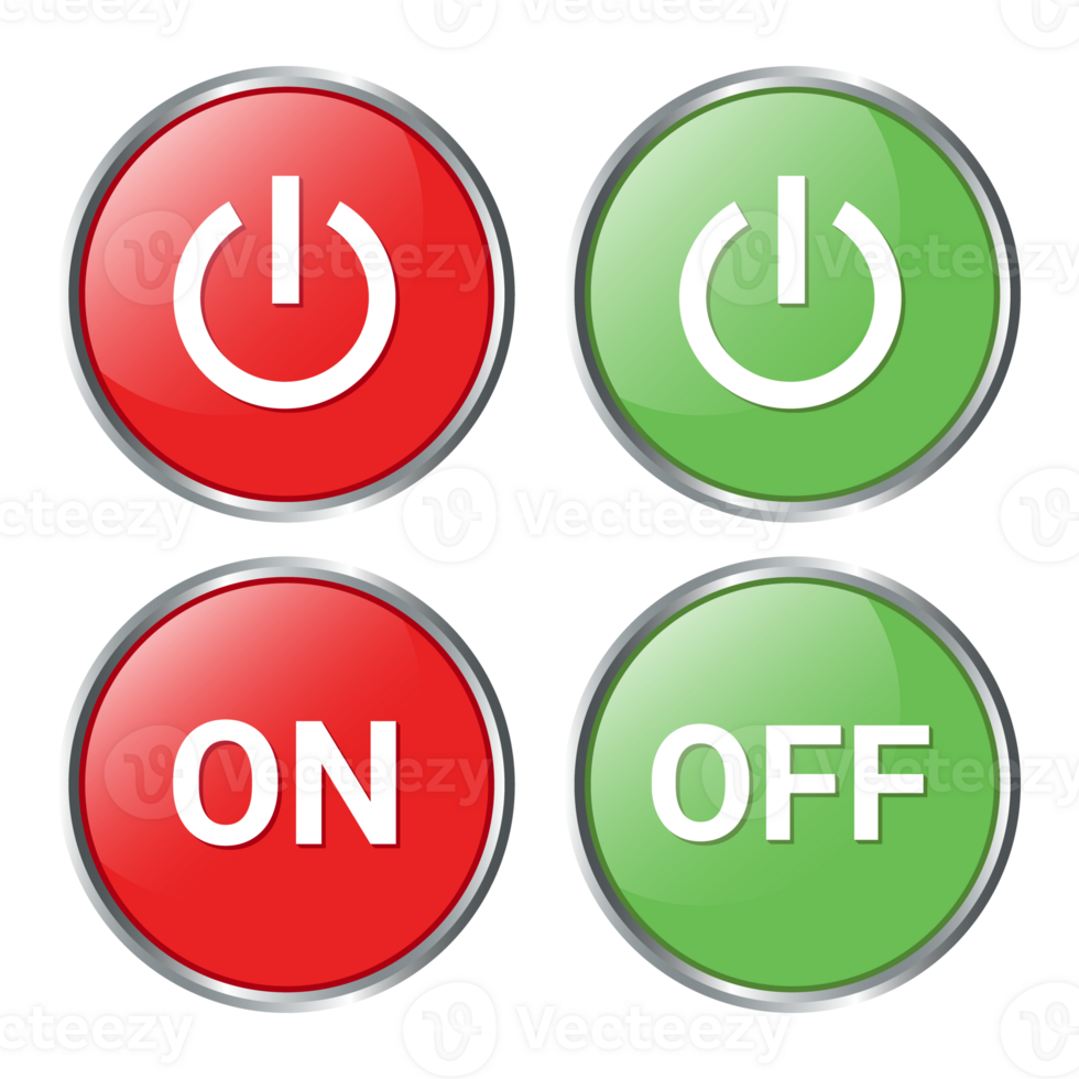 On Off Slider, Set Power On Off Switch Button, On and Off Slider, Shutdown Symbol, Slider On Off Push Button, 3D Realistic Glossy And Shiny Glowing Energy Icons png