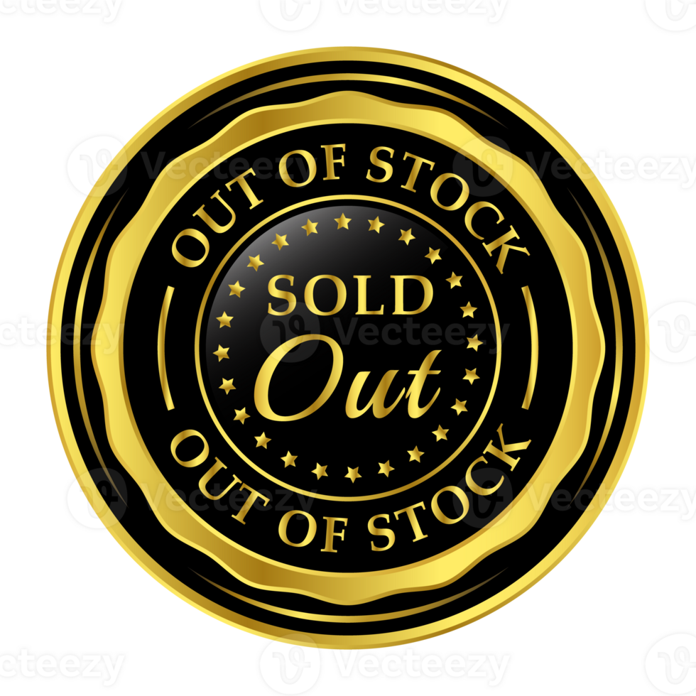 Glossy Sold Out Stamp, Sold Out Sign, Sold Out Rubber Stamp, Emblem, Logo, Rubber Stamp, Patch, Badge, Label, Seal, Symbol, Limited Stock, Out Of Stock Badge, Glossy 3D Badge png