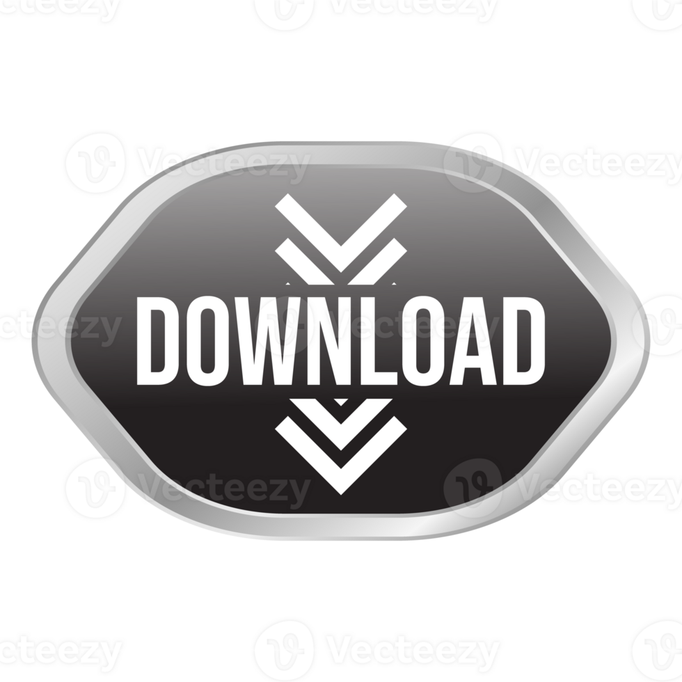 Download Button Flat With 3D Realistic Shiny Button For Mobile Apps And Website, Download Arrow Icon For Progess Graphic Elements Reflection png