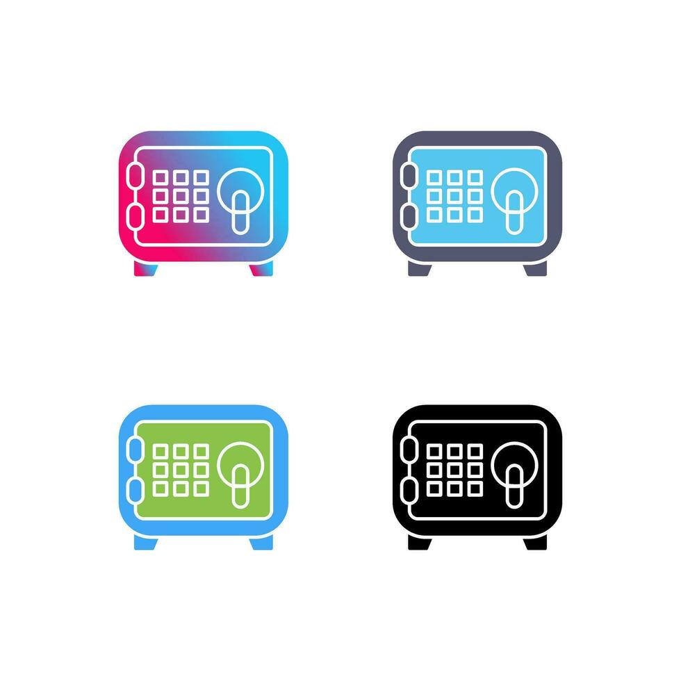 Safe Box Vector Icon