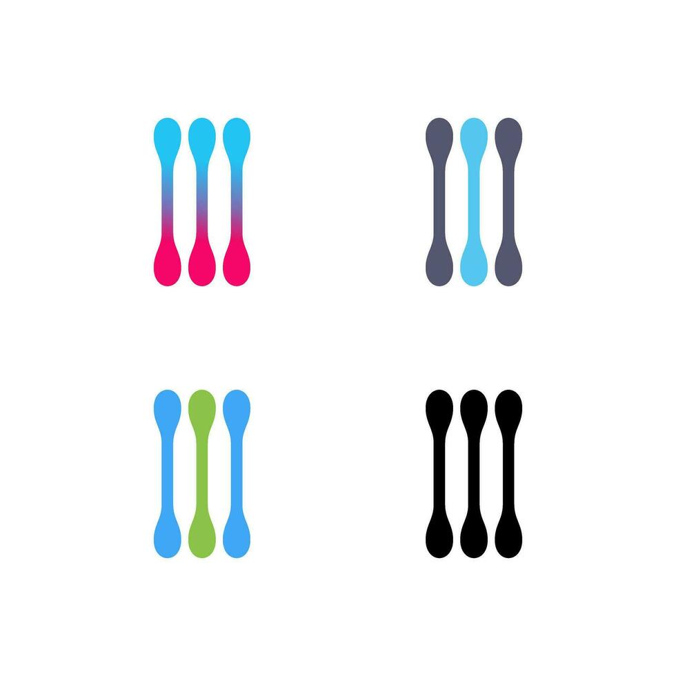 Cotton Bud Vector Icon