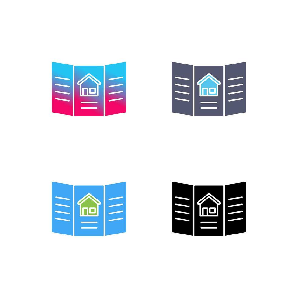 Brochure Vector Icon