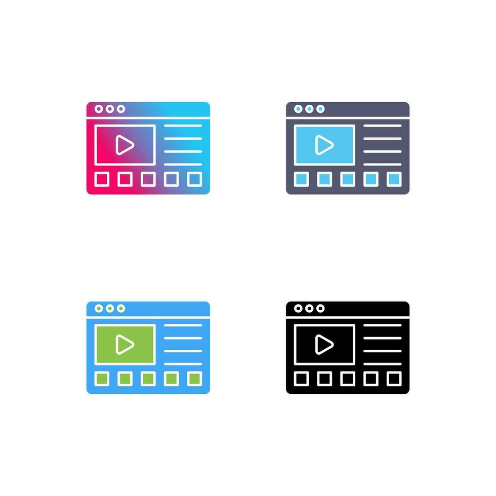Online Tutorials Vector Icon