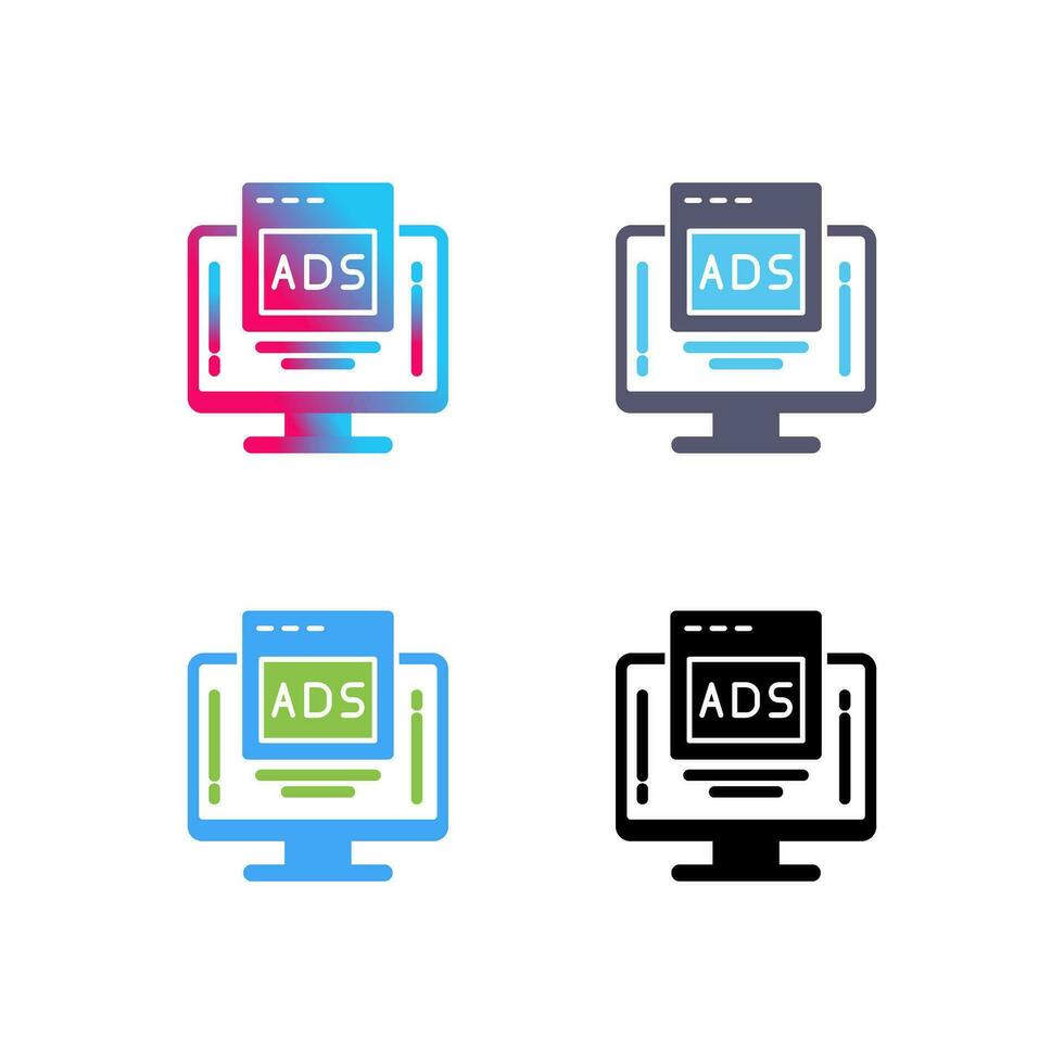 Digital Advertising Vector Icon