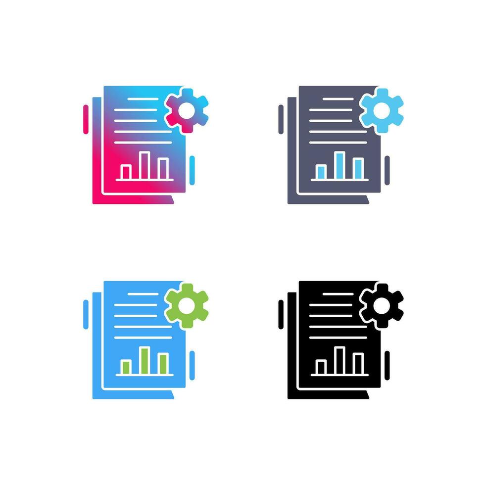 SEO Report Vector Icon