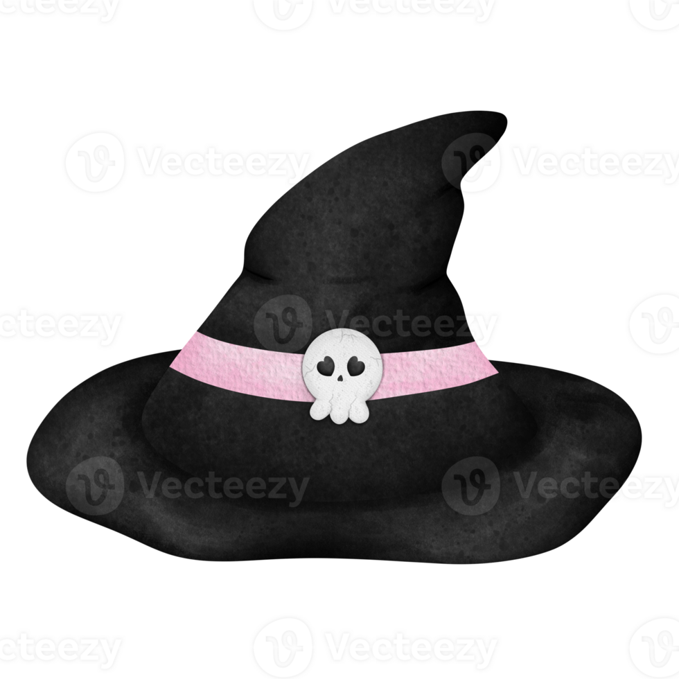 Black witch hat png