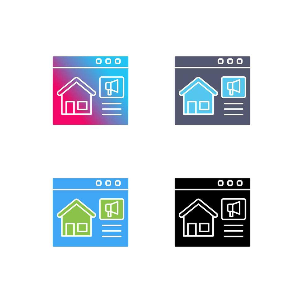 Online Marketing Vector Icon