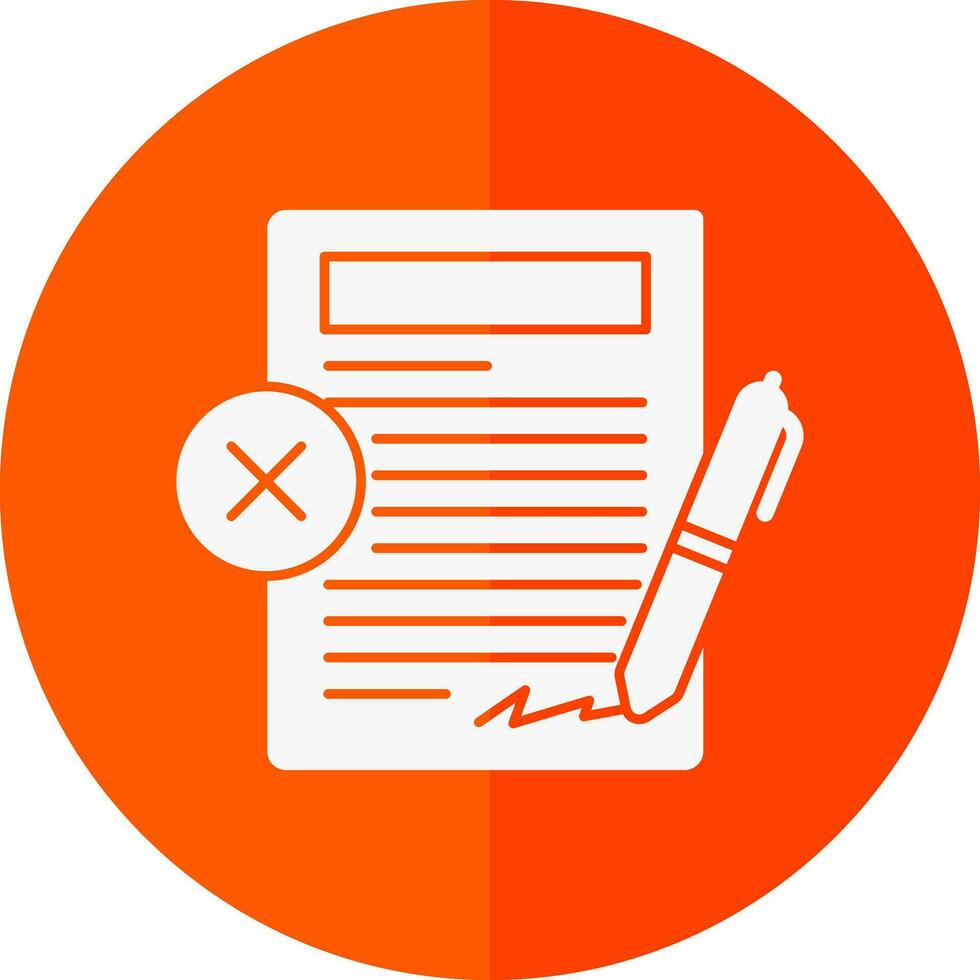 Disagreement Vector Icon Design