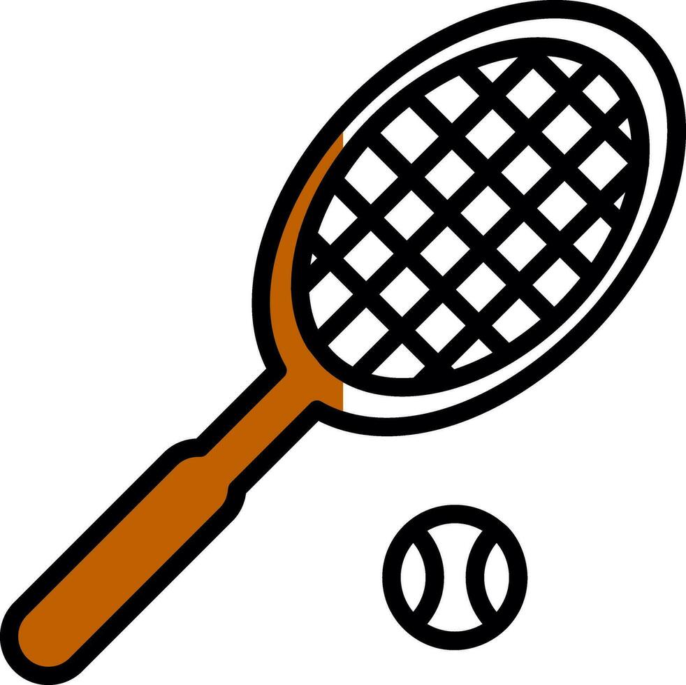 diseño de icono de vector de tenis