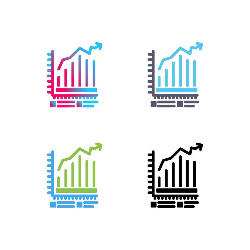 Bar Chart Vector Icon
