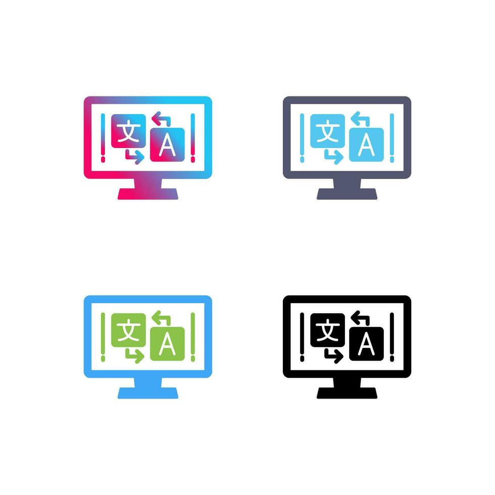 Language Vector Icon