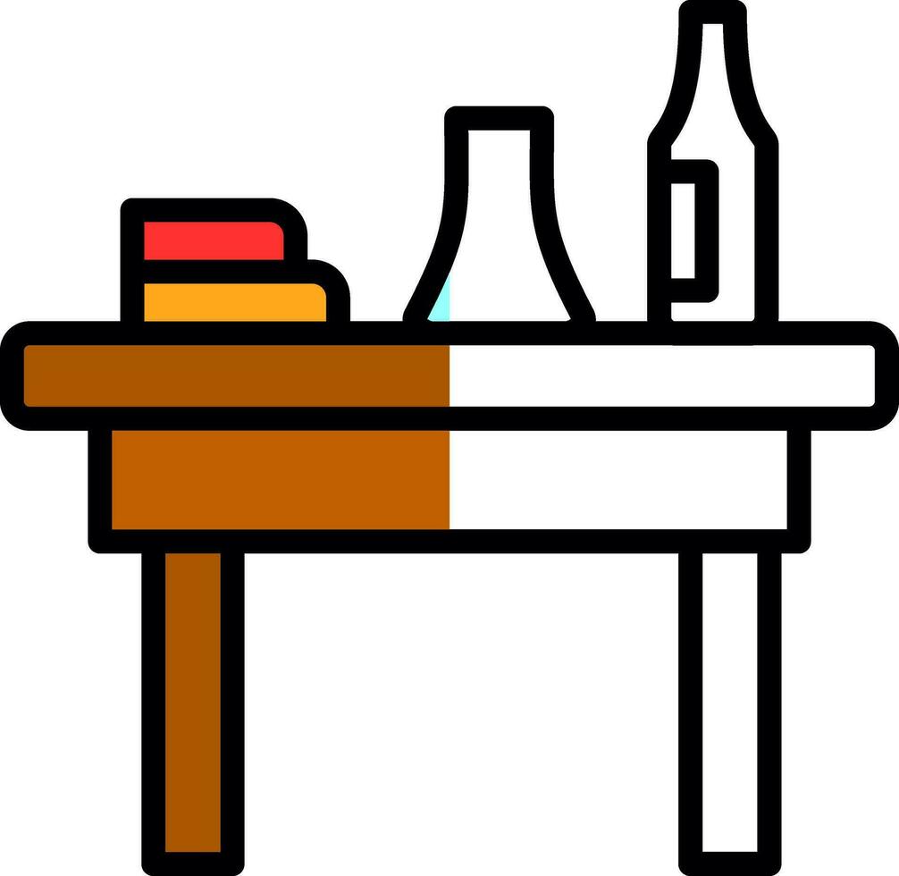 Table Vector Icon Design