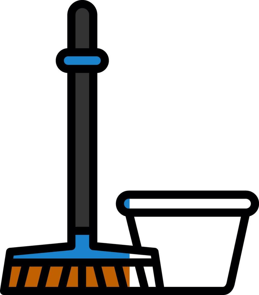 Mop Vector Icon Design