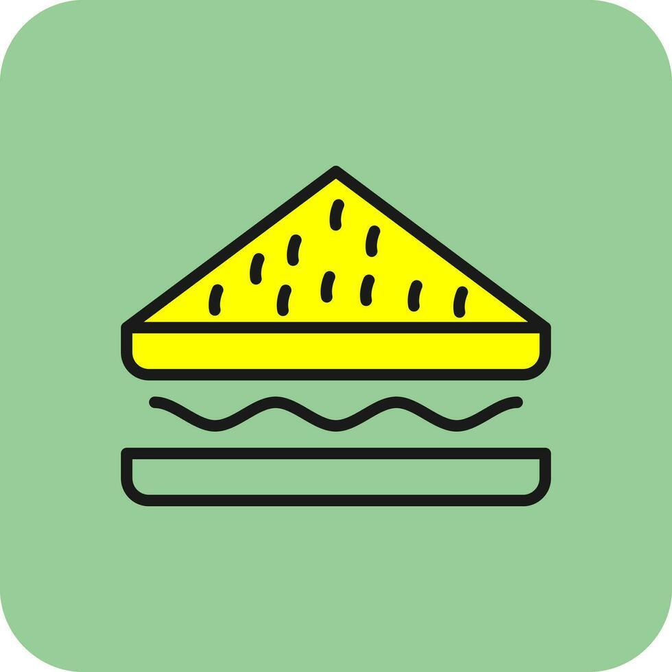 Sandwich Vector Icon Design