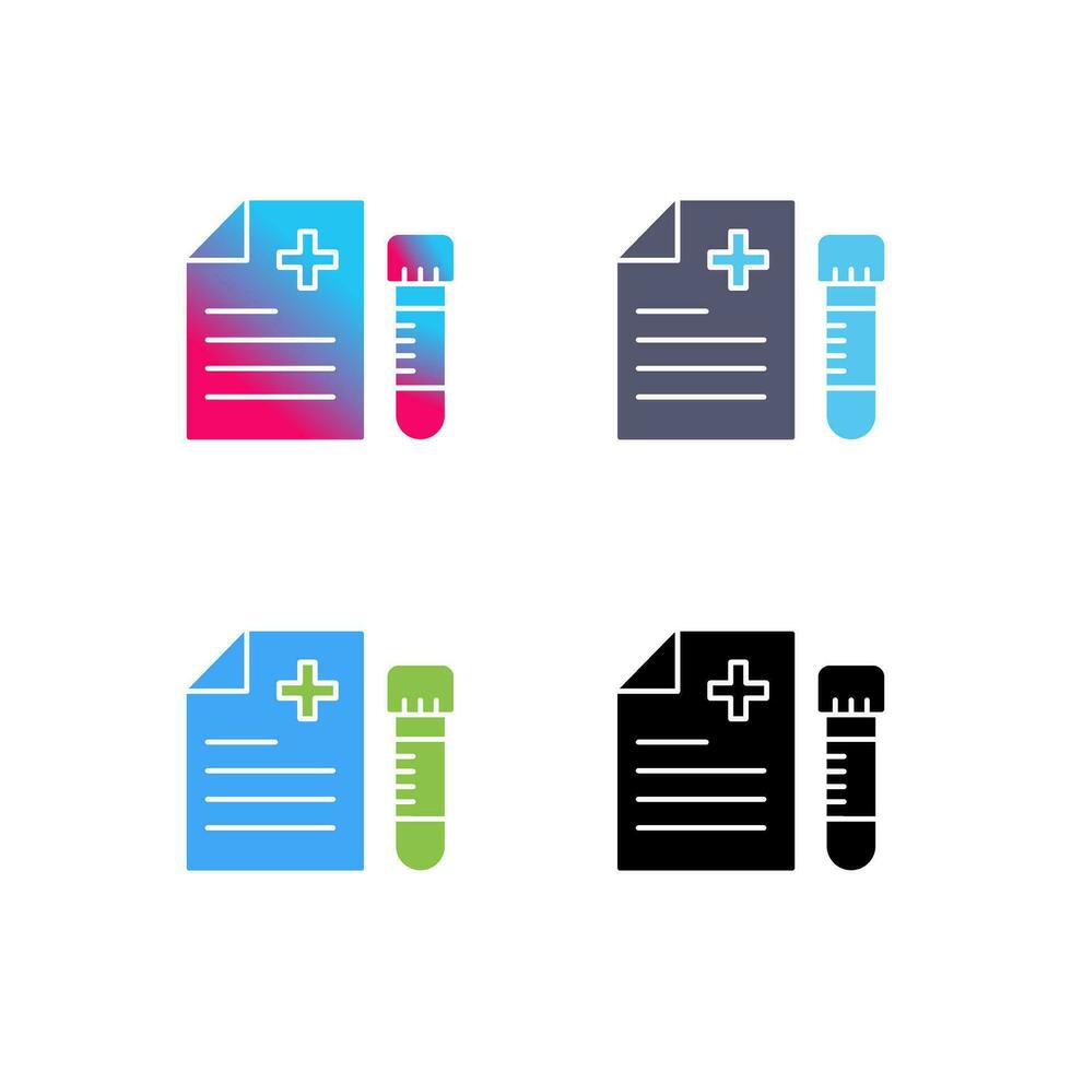 Blood Test Vector Icon