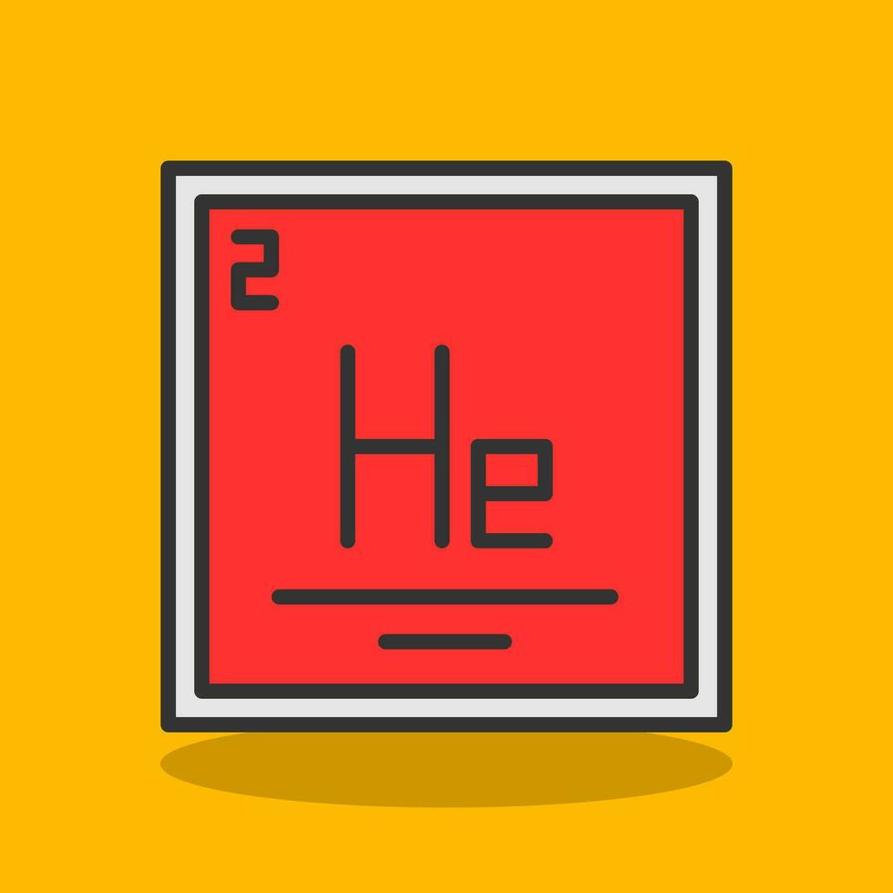 Helium Vector Icon Design