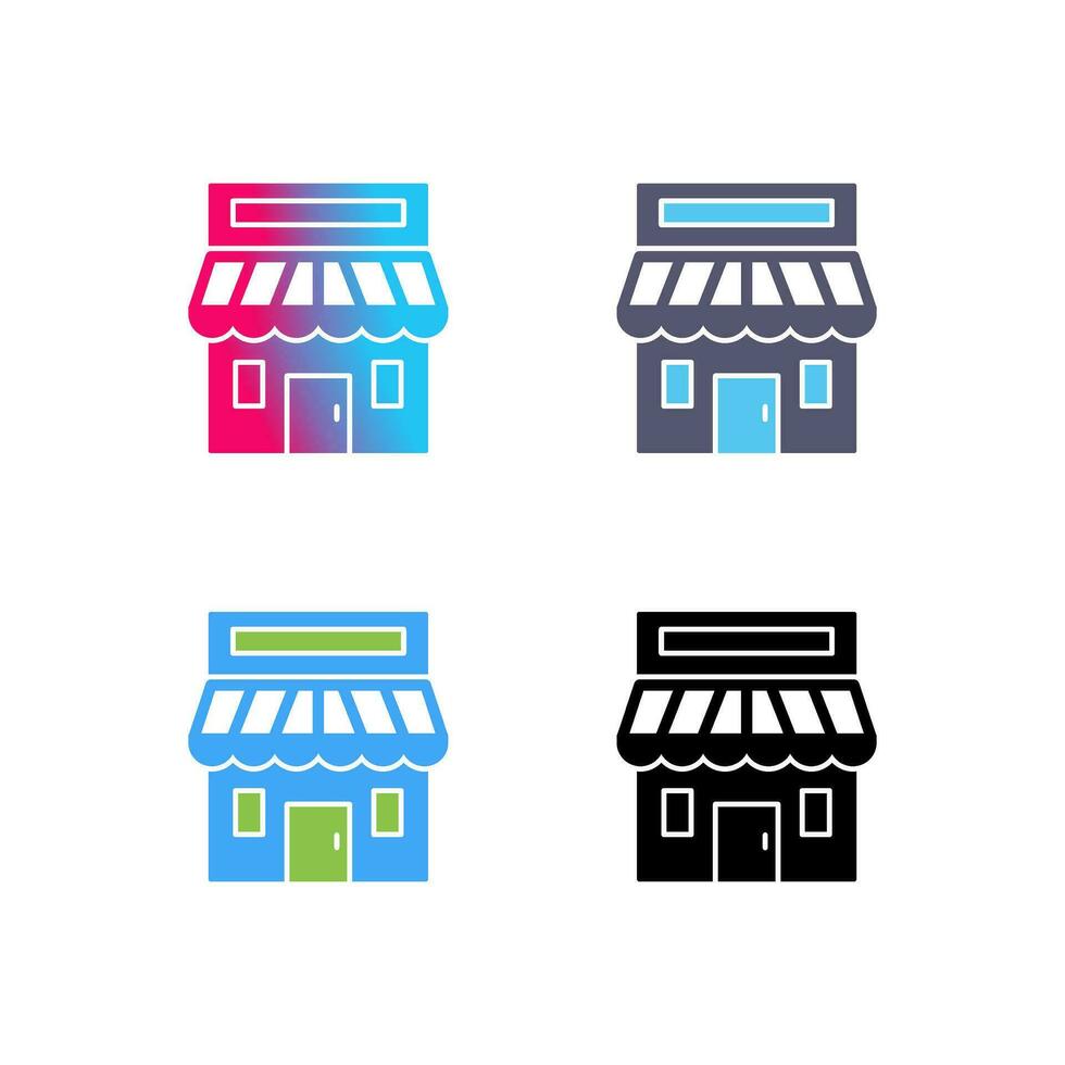 Retail Place Vector Icon