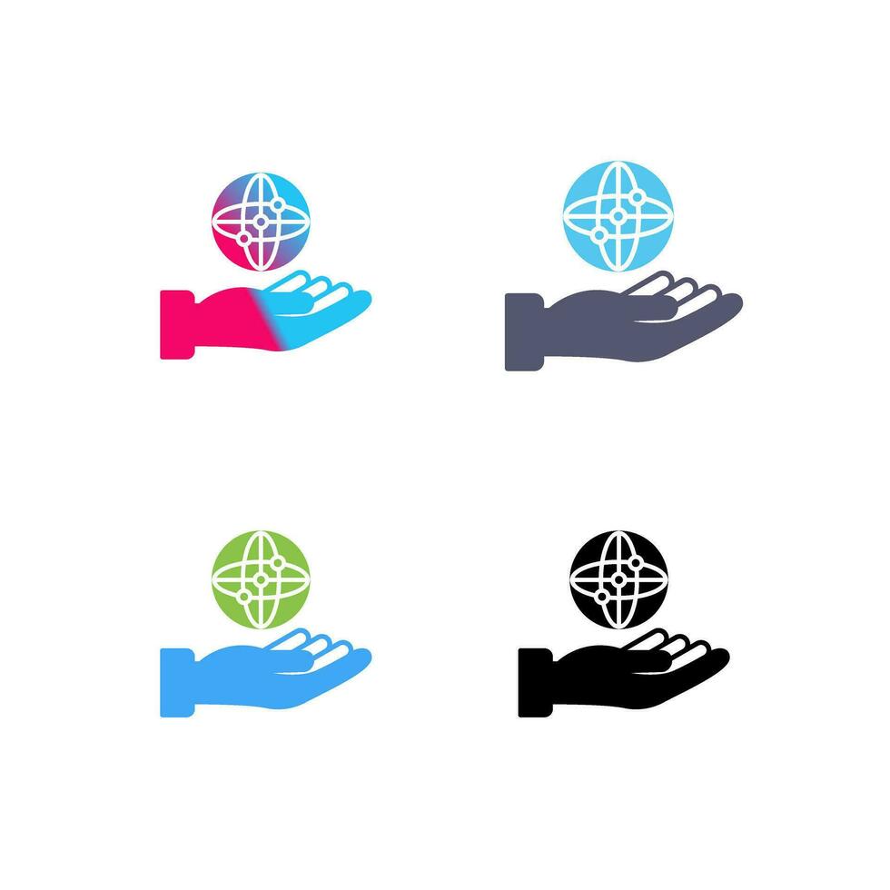 Network Management Vector Icon