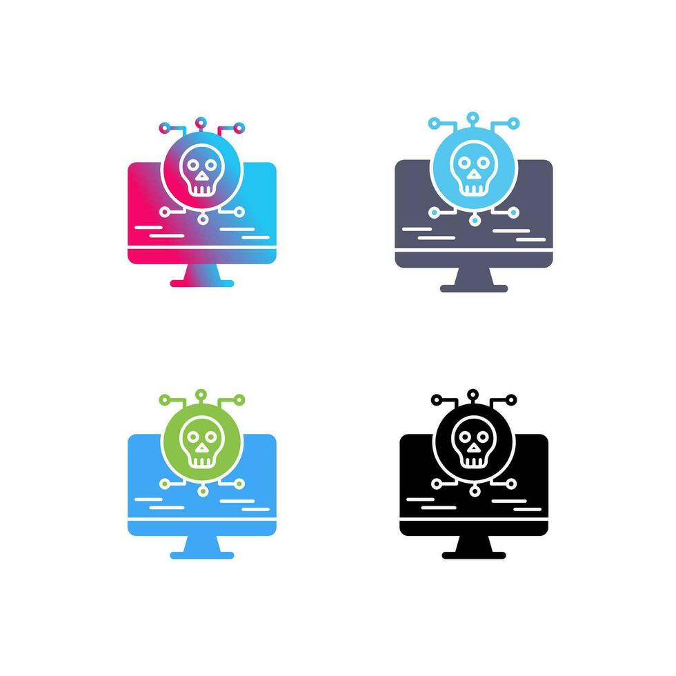 Virus Attack Vector Icon