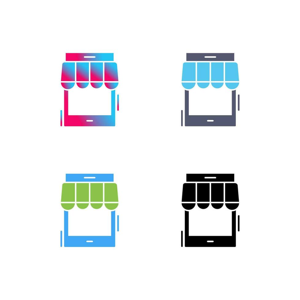 Online Shop Vector Icon