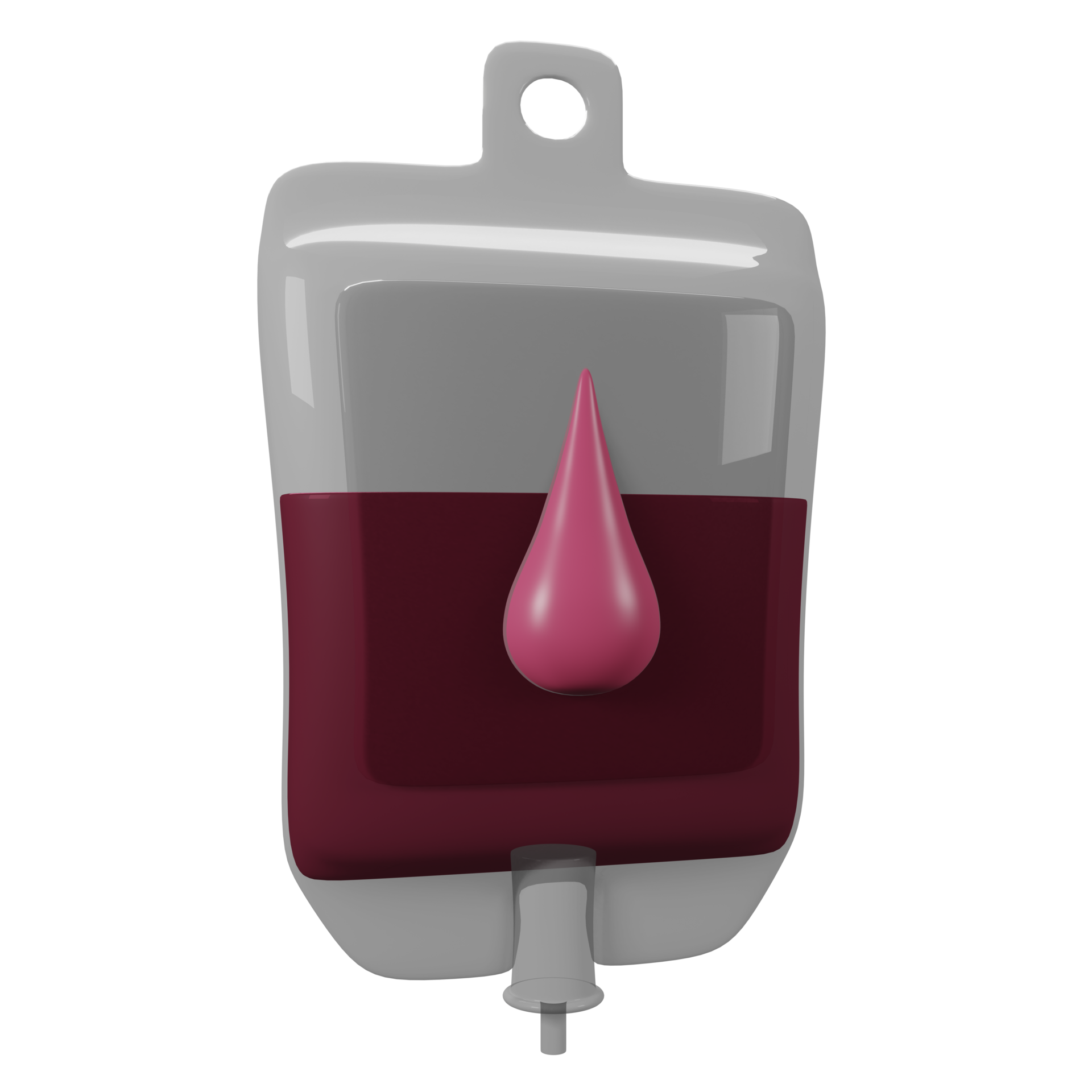 3D Blood bag 25213736 PNG