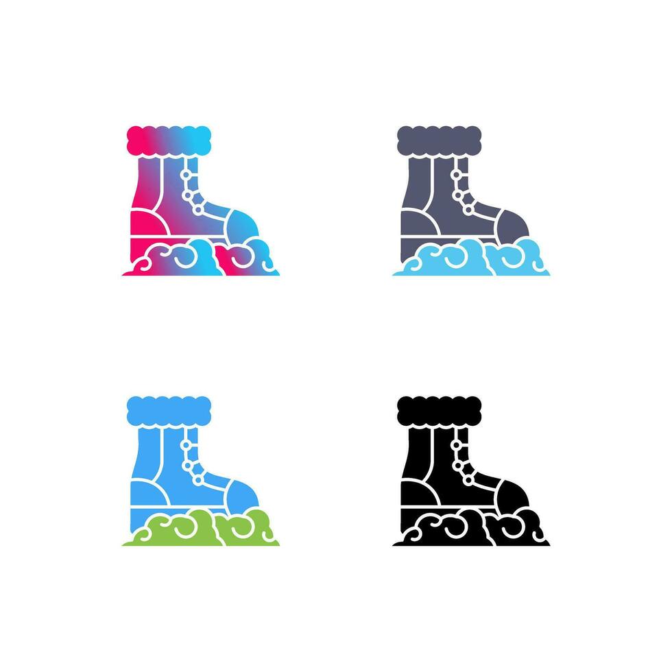 Snow Boots Vector Icon