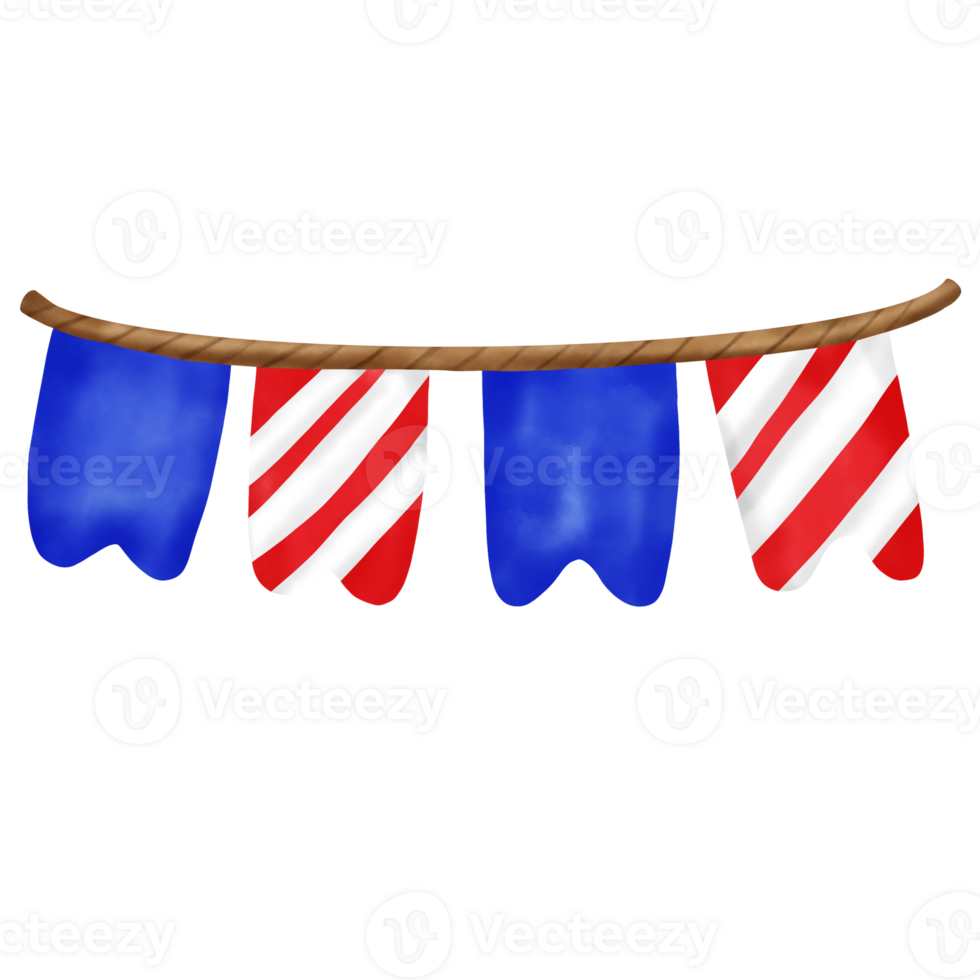4th of July banners png