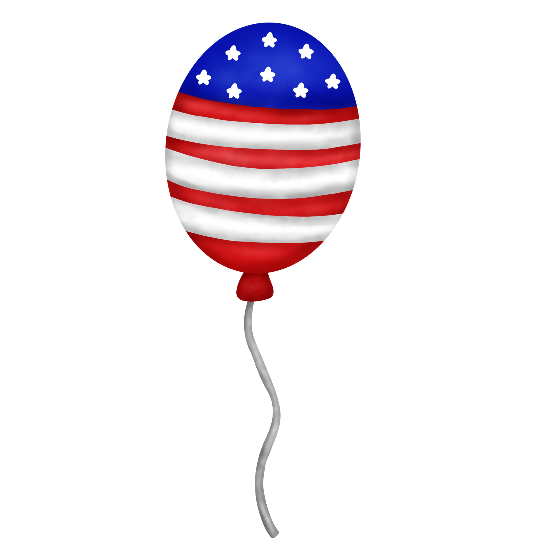 fourth of july balloon animals