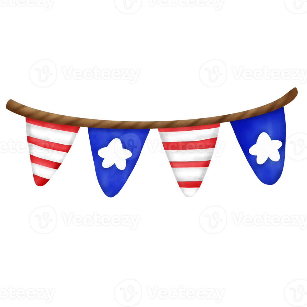 4th of July banners png