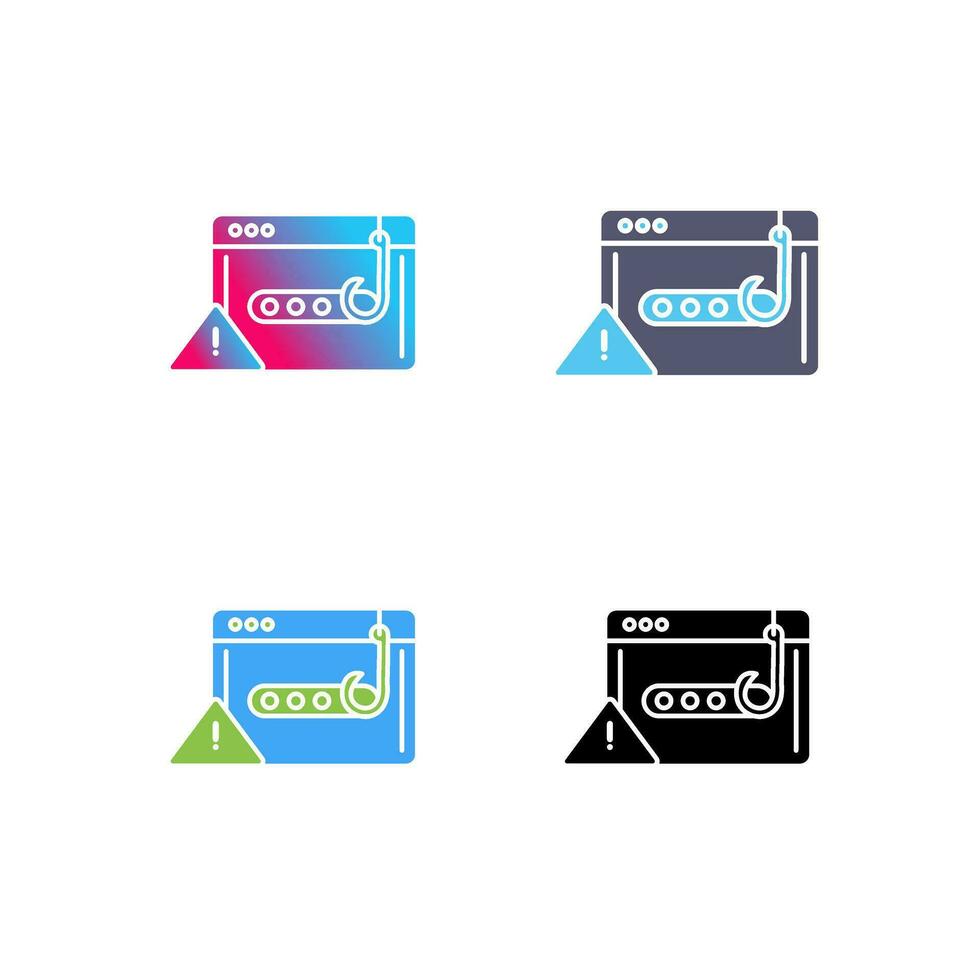 Phishing Password Vector Icon