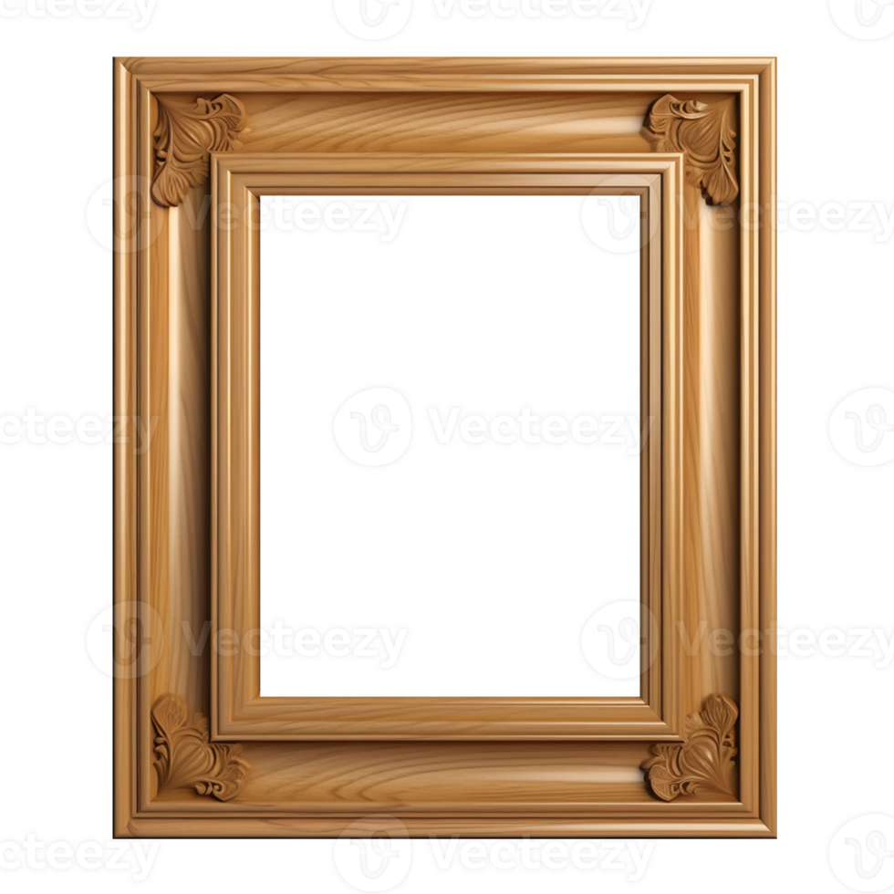 gold picture frame png